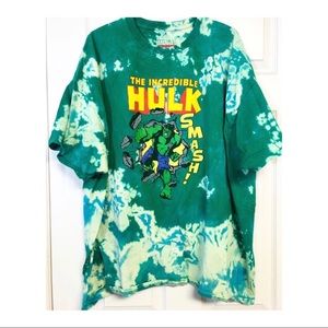 Vintage Marvel Incredible Hulk Tie Dye Tee